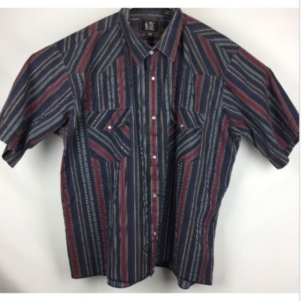 Rock Creek Ranch Short Sleeve Pearl Snap